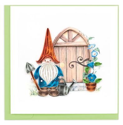Garden Gnome Quilling Card, Vietnam
