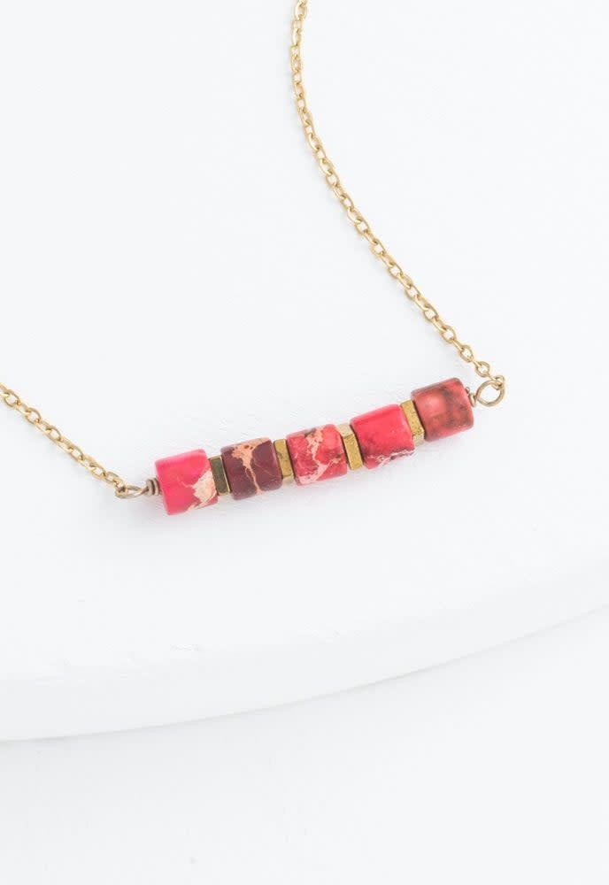 Your New Favourite Necklace in Scarlet, China