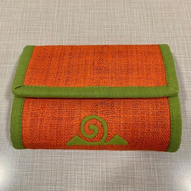 Wallet Orange and Green, Vietnam