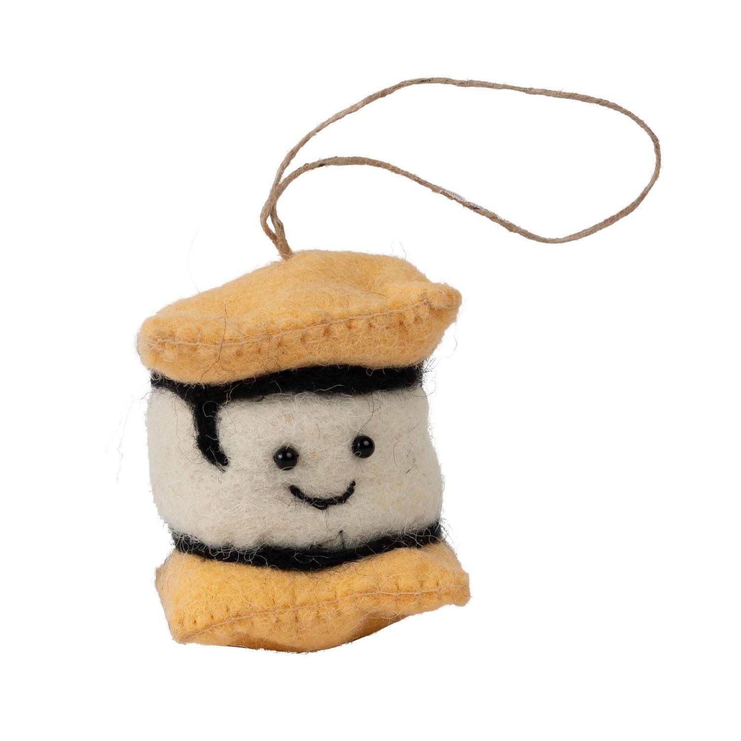 S&#39;More Felt Ornament