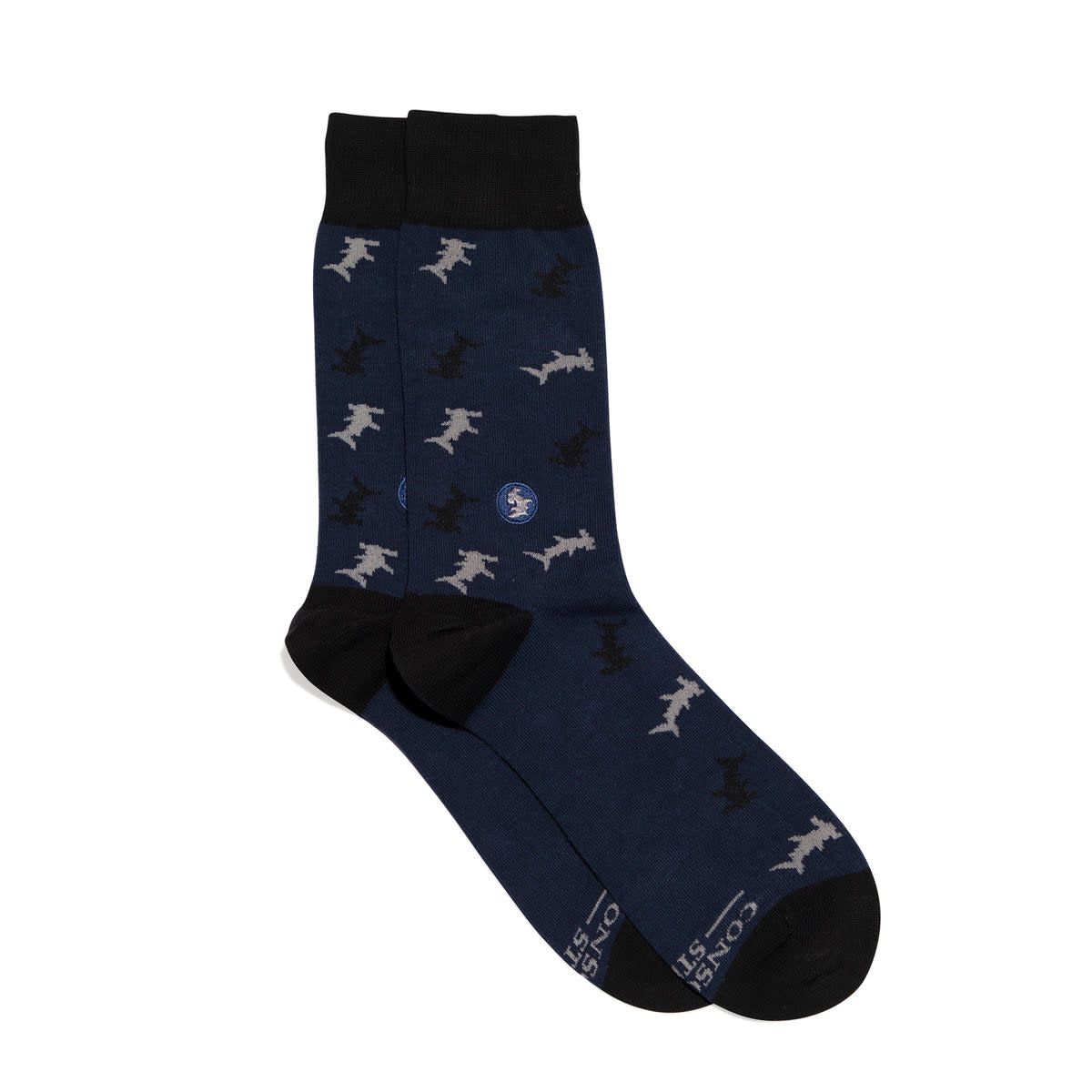 Conscious Step Socks that Protect Sharks, Small