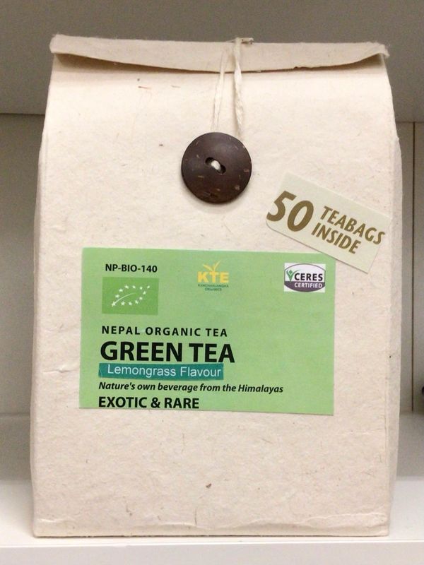 Organic Green Tea w/ Lemongrass in Lotka