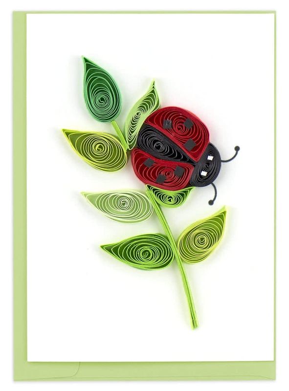 Ladybug Quilling Card Mini, Vietnam
