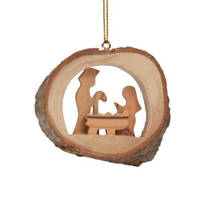 Olive Branch Nativity Ornament, Palestine