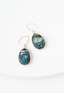 Cascade Jasper Earrings, China