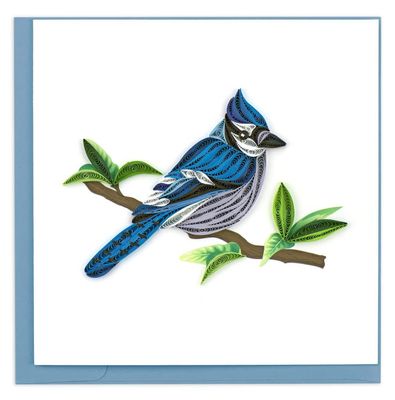 Blue Jay Quilling Card, Vietnam