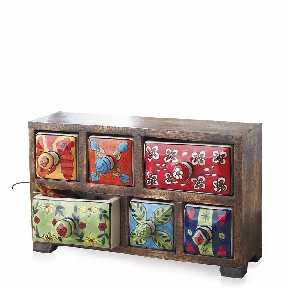 Bright Mango Storage Chest, India