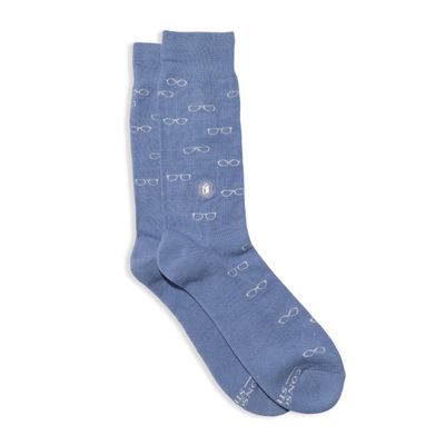Conscious Step Socks that Give Books, Charming Glasses, Small