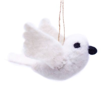 Dove Felt Ornament, Nepal