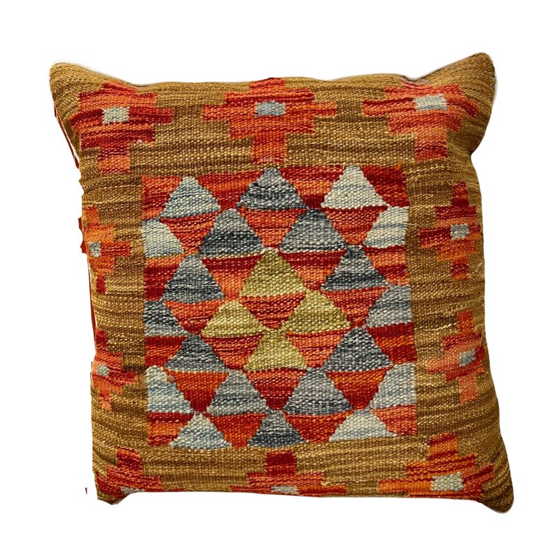 Bunyaad Kilim Cushion, Pakistan