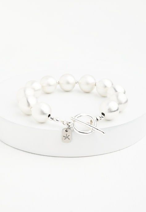 En Vogue Ball Bracelet in Silver, China