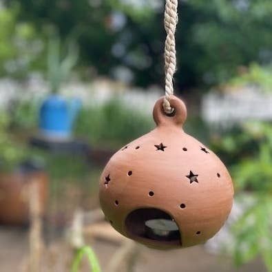 Round Ceramic Lantern, Nicaragua