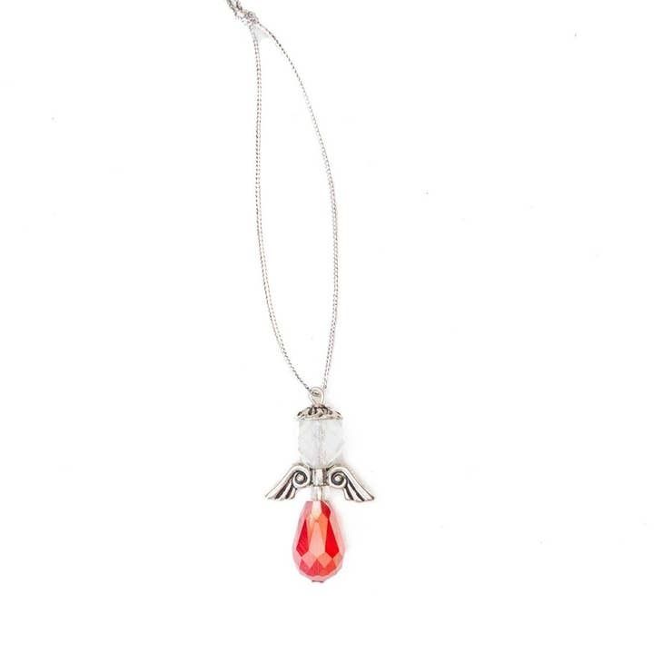 Crystal Bead Angel Ornament, Guatemala