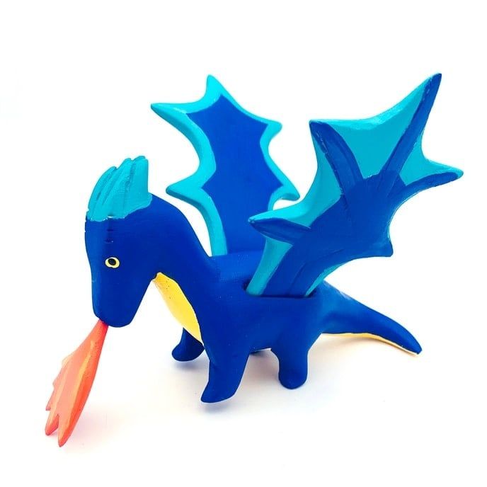 Dragon Balsa Ornament, Nicaragua