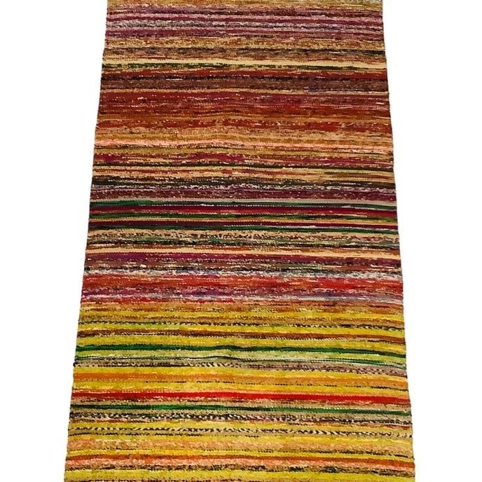 Recycled Sari Rug 3'x5', Bangladesh