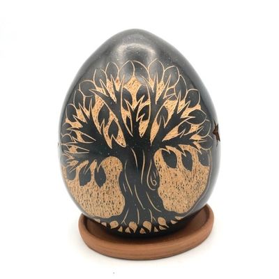 Tree of Life Luminary, Black, Nicaragua