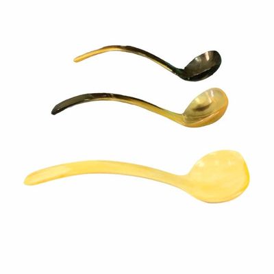 Curved Sugar Horn Spoon, Uganda