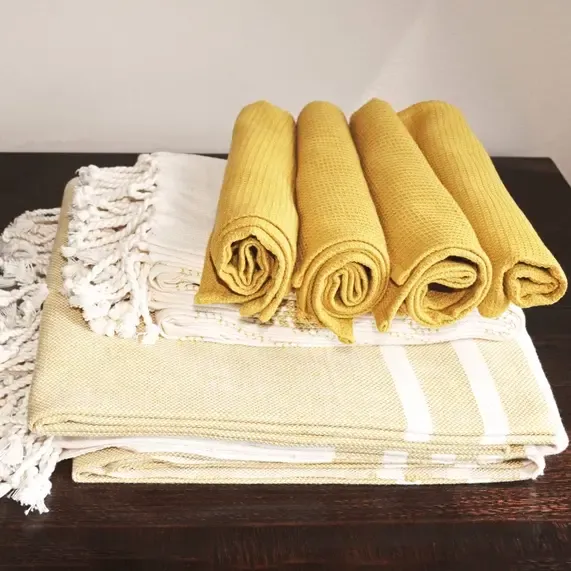 Beige Wash Cloth, India