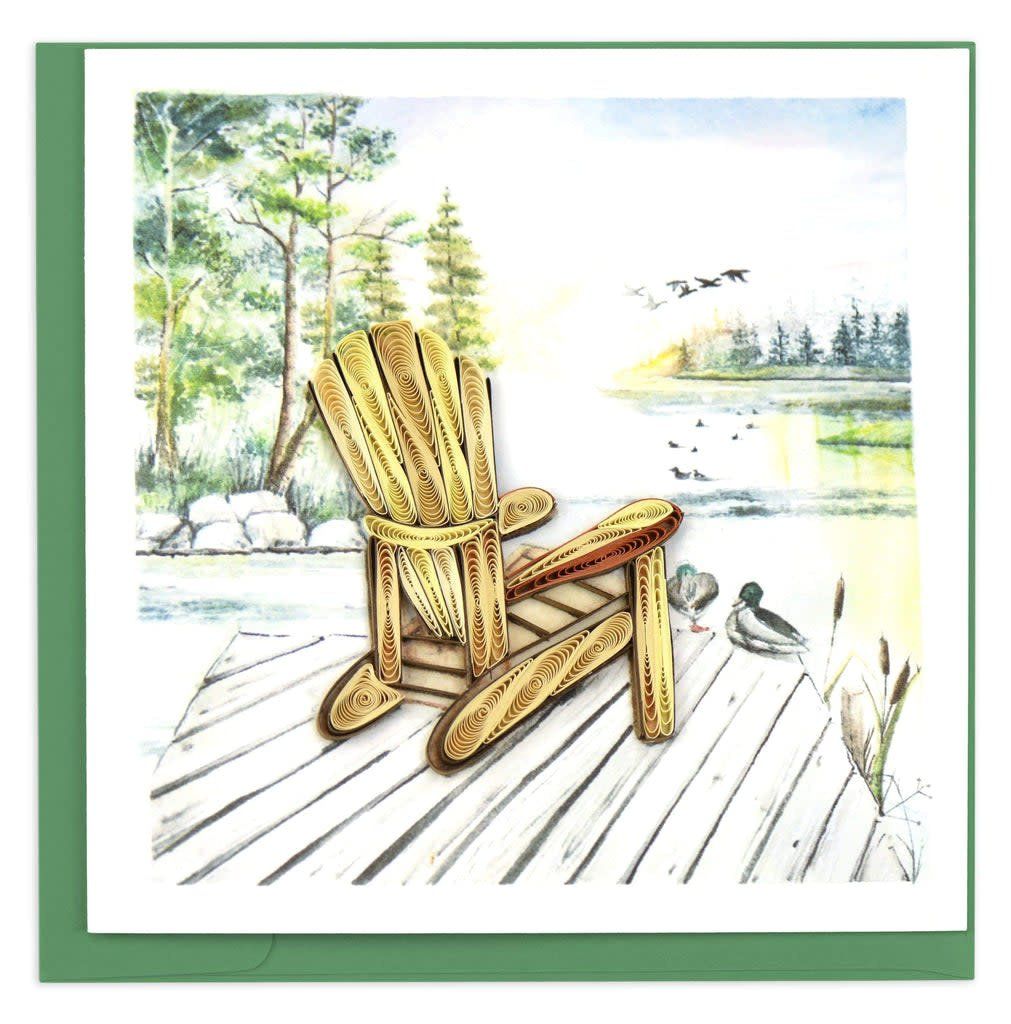 Adirondack Lake Quilling Card, Vietnam