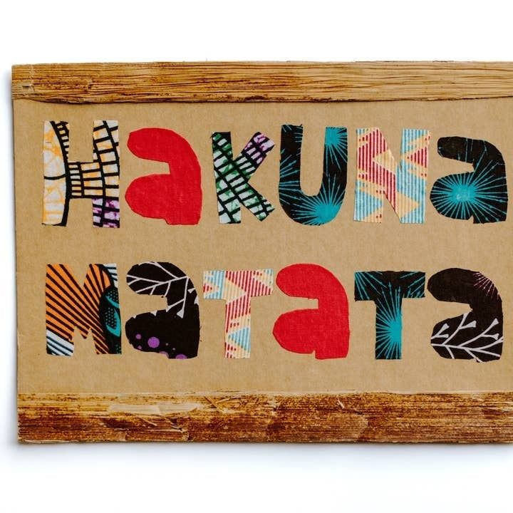 Hakuna Matata Sign, Kenya