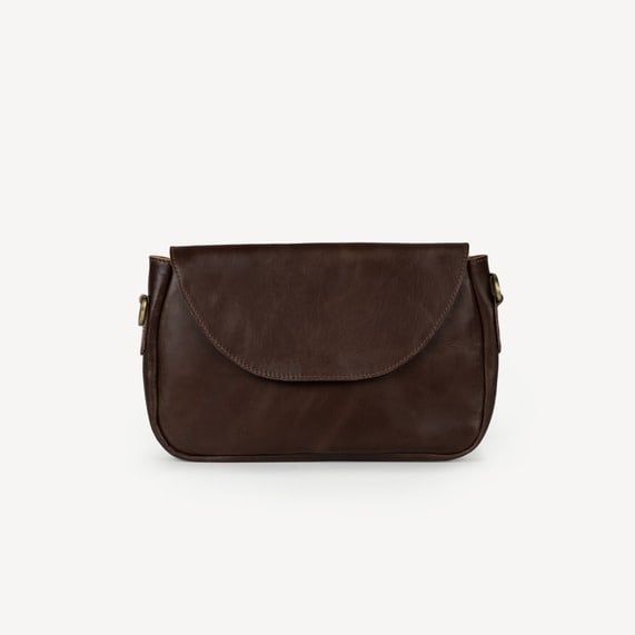 Alisha Crossbody Purse Chocolate Brown, India