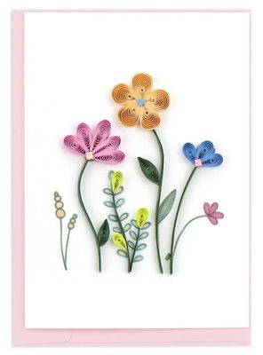 Wildflowers Quilling Card Mini, Vietnam