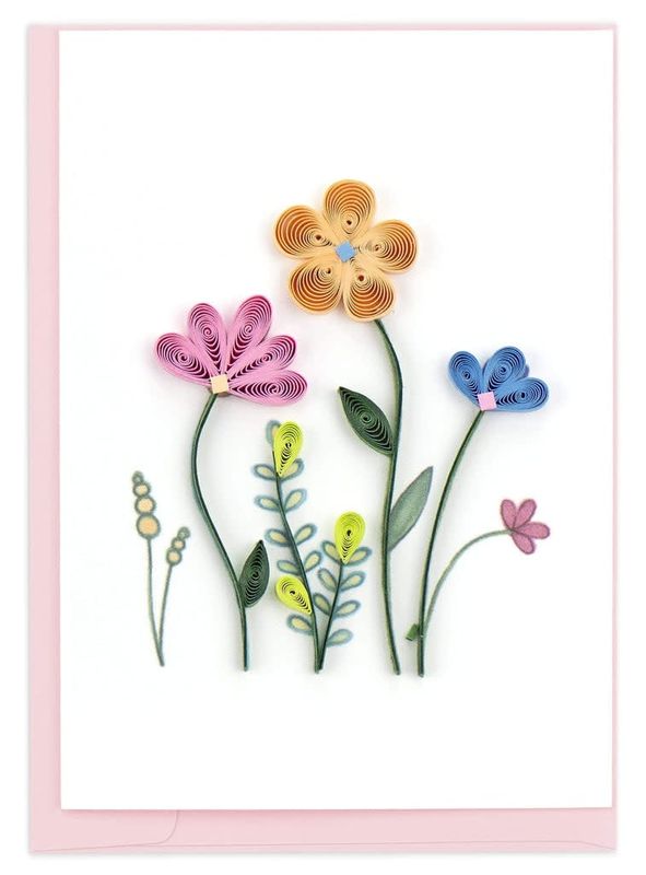 Wildflowers Quilling Card Mini, Vietnam