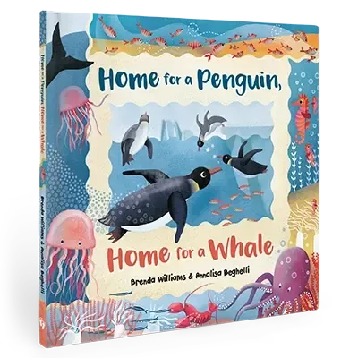 Home For A Penguin, Home for a Whale - Hardcover