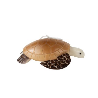 Tagua Turtle Ornament