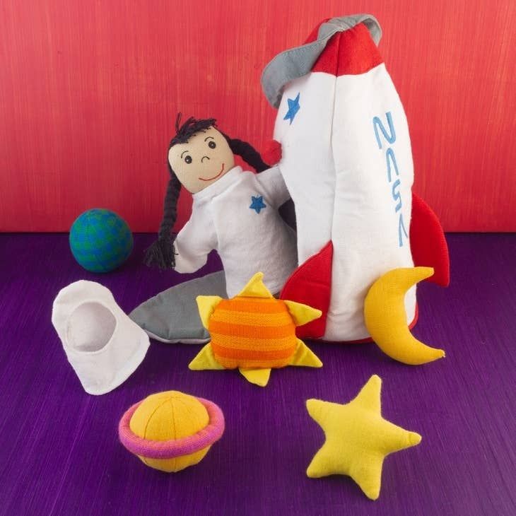 Organic Cotton Playhouse Rocket Ship, Sri Lanka