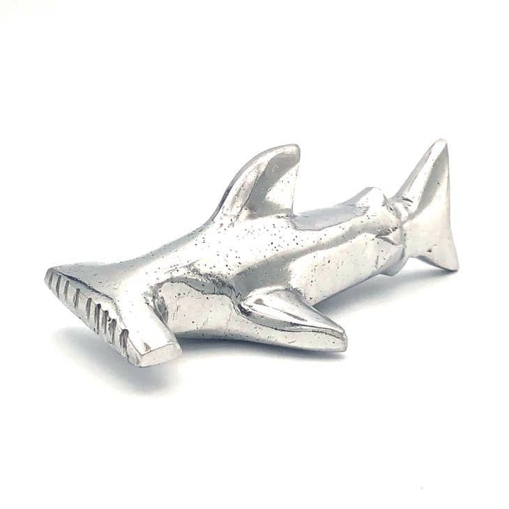 Recycled Aluminum Hammerhead Shark, Nicaragua