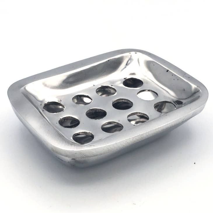 Recycled Aluminum Soap Dish, Nicaragua