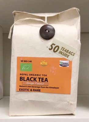 Organic Black Tea w/ Ginger in Lotka
