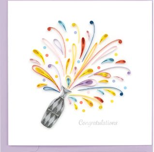 Celebration Congrats Quilling Card, Vietnam
