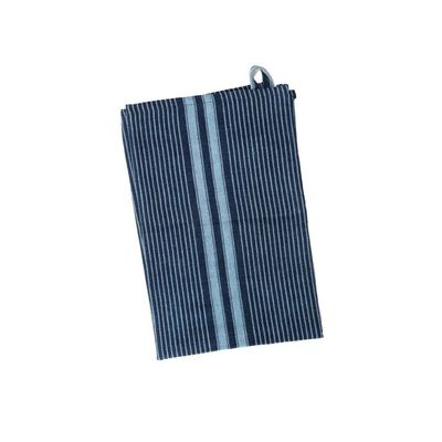 Indigo Tea Towel, Guatemala