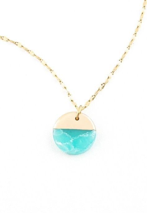 Aqua Refresh Necklace, China