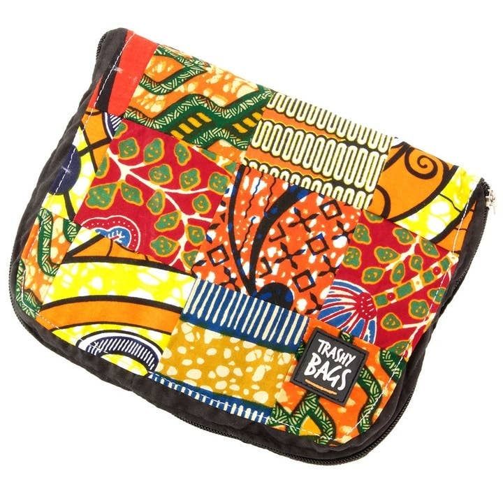 Patchwork Fabric and Water Sachet, Ghana