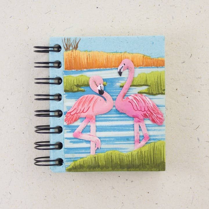 Small Notebook Flamingos, Sri Lanka
