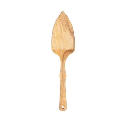 Hand Carved Wood Cake Server Laurelwood, Guatemala