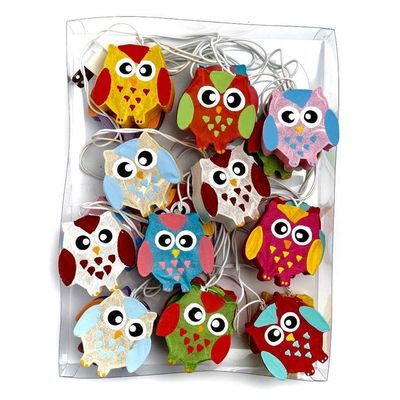 Plug-in String Lights Owls, Thailand