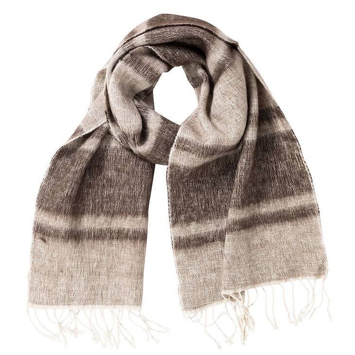 Whisper Stripe Scarf , India