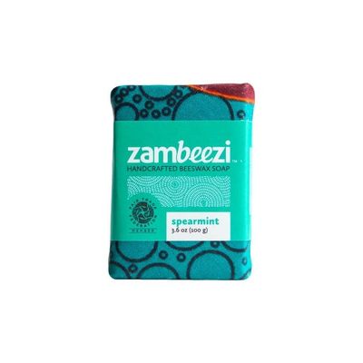 Zambeezi Spearmint Soap Bar, Zambia