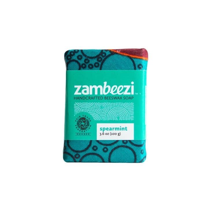 Zambeezi Spearmint Soap Bar, Zambia