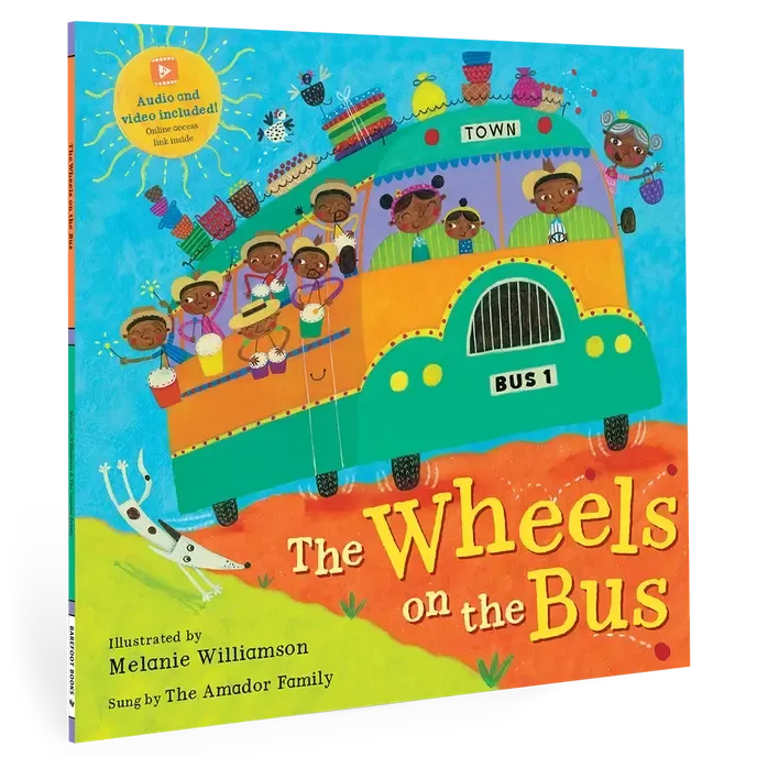 The Wheels on the Bus - Paperback with Audio and Video