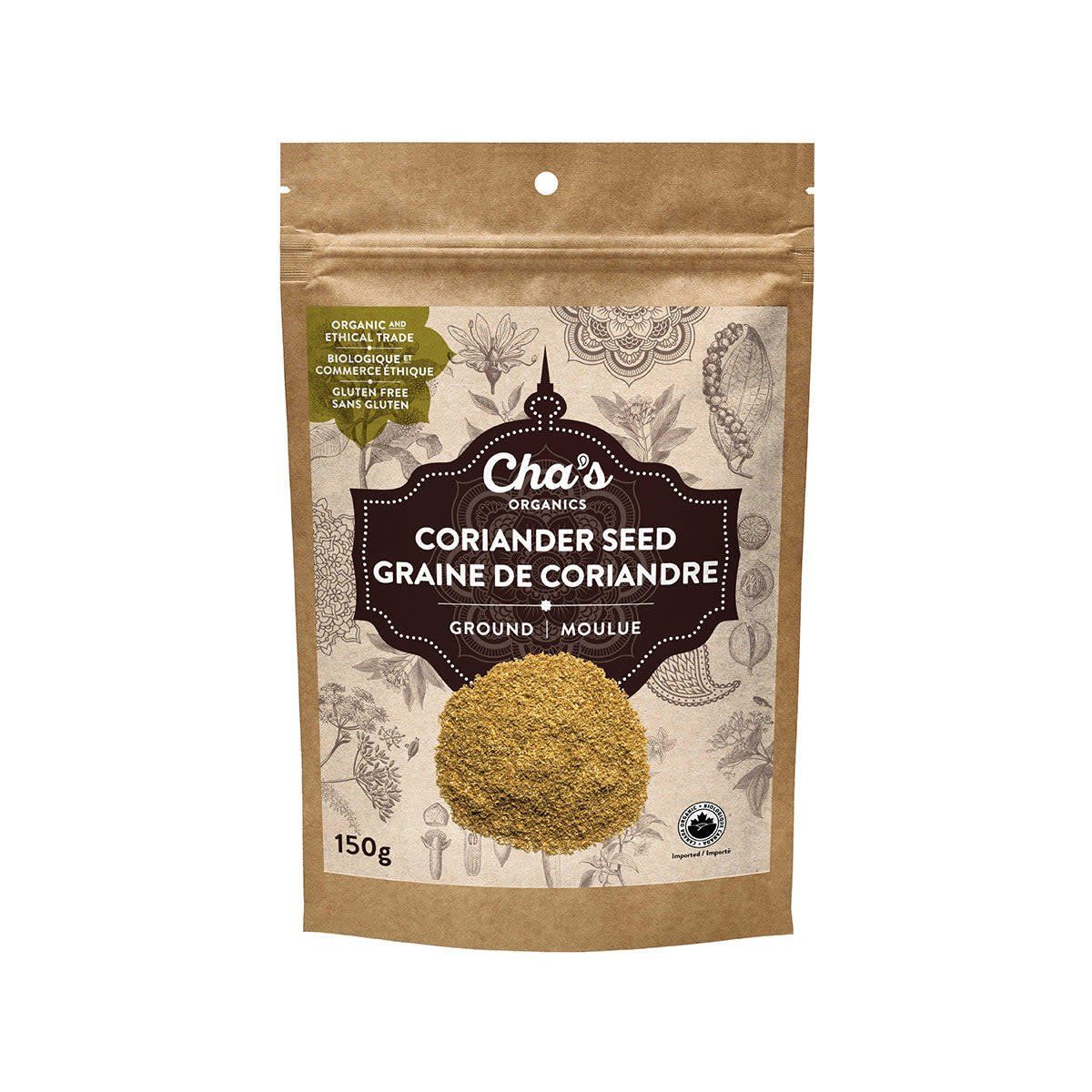 Spices-True Ground Coriander Seeds, 150g