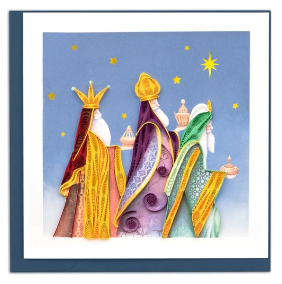 Three Wise Men Quilling Card, Vietnam
