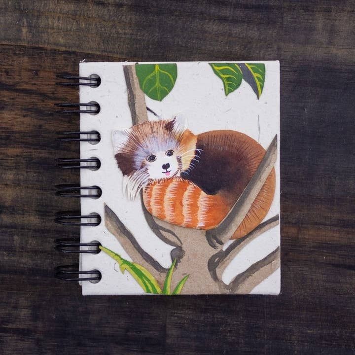 Small Notebook Red Panda, Sri Lanka