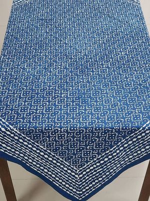 Square Indigo Tablecloth 62" x62", India