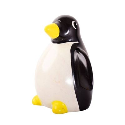 Soapstone Black and White Penguin, Kenya