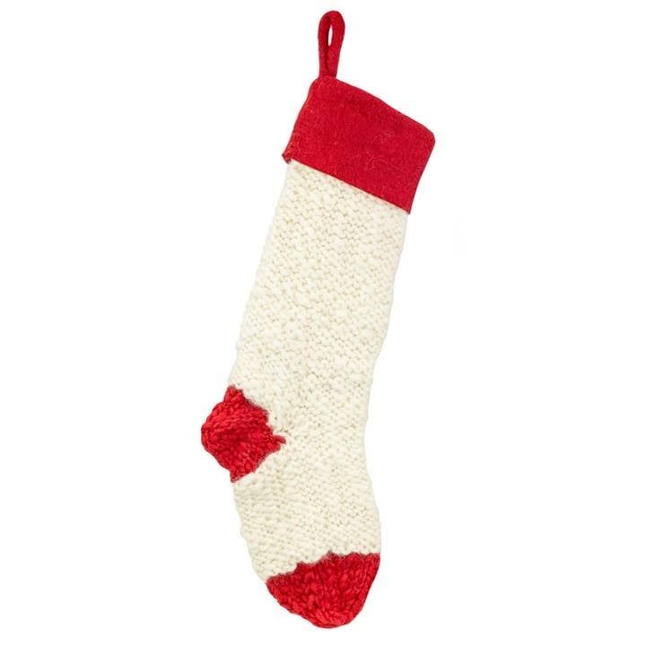 Holly Jolly White Stocking, Nepal